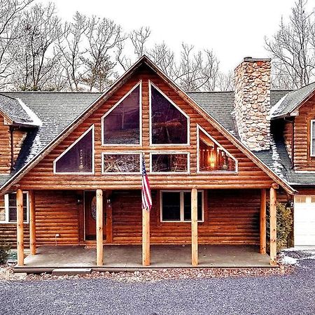 One Of A Kind Rustic Log Cabin Near Bryce Resort - Large Game Room - Fire Pit - Large Deck - Bbq Basye Exteriér fotografie