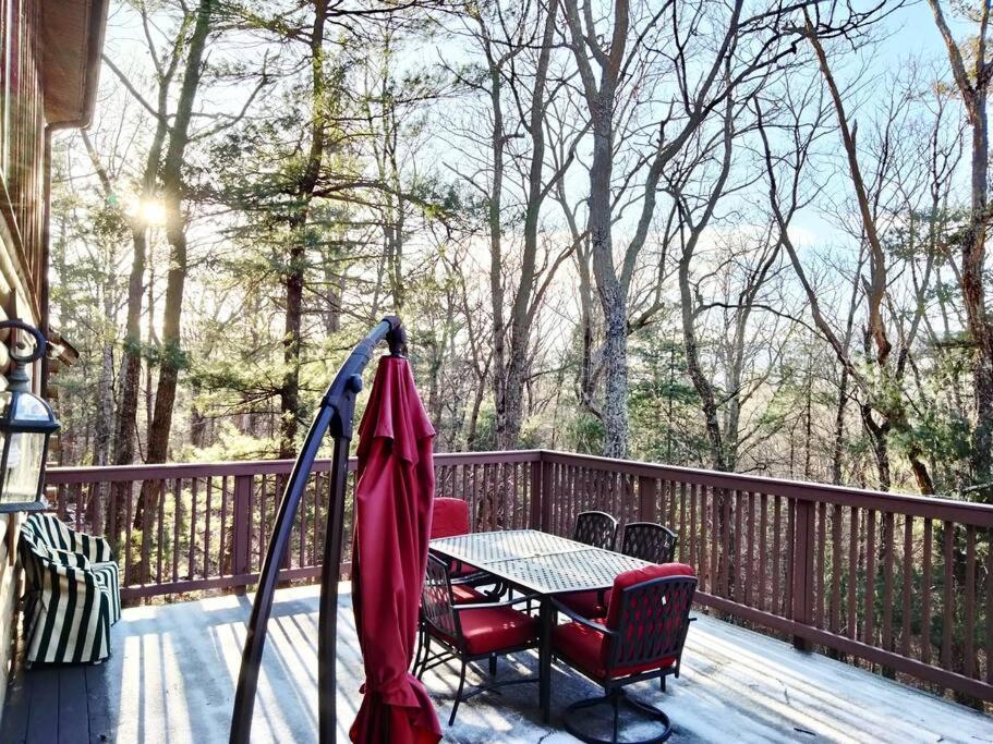 One Of A Kind Rustic Log Cabin Near Bryce Resort - Large Game Room - Fire Pit - Large Deck - Bbq Basye Exteriér fotografie