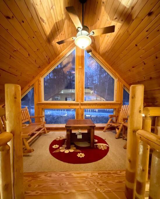 One Of A Kind Rustic Log Cabin Near Bryce Resort - Large Game Room - Fire Pit - Large Deck - Bbq Basye Exteriér fotografie