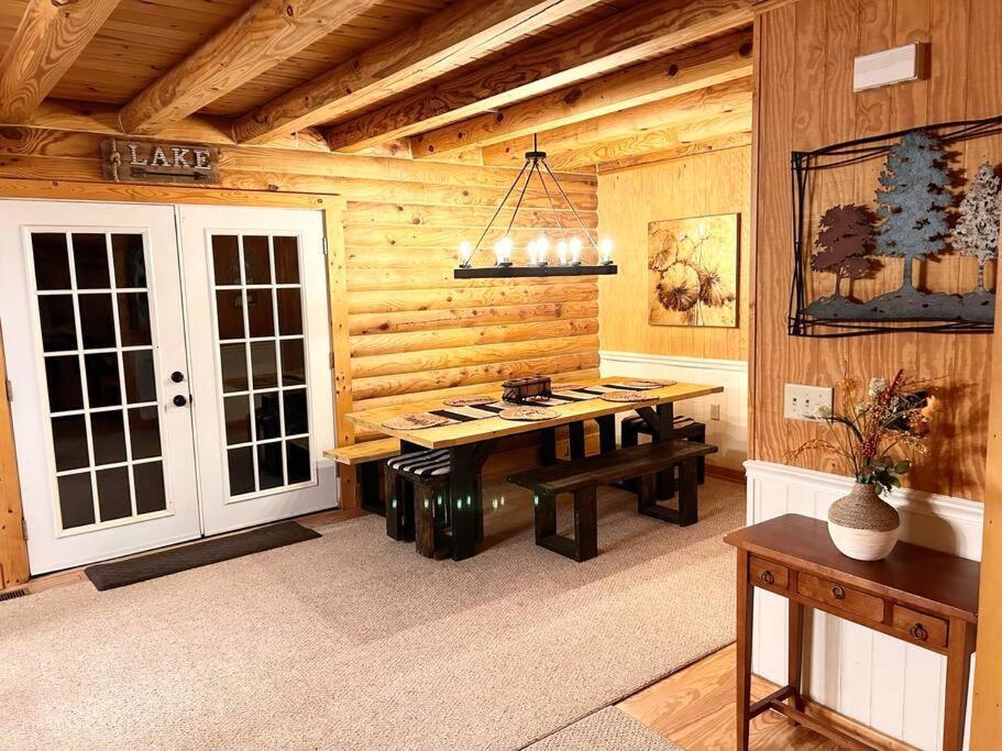 One Of A Kind Rustic Log Cabin Near Bryce Resort - Large Game Room - Fire Pit - Large Deck - Bbq Basye Exteriér fotografie