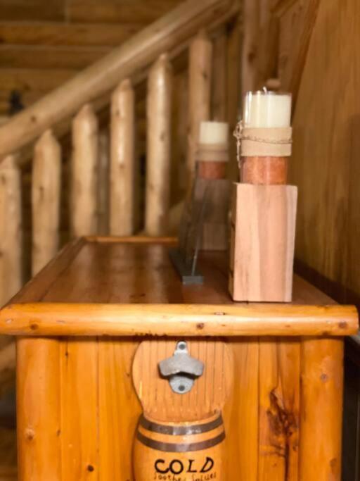 One Of A Kind Rustic Log Cabin Near Bryce Resort - Large Game Room - Fire Pit - Large Deck - Bbq Basye Exteriér fotografie